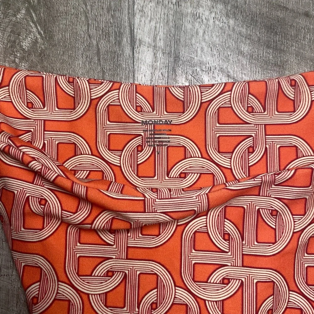 Monday Swimwear Vibrant Orange Bikini